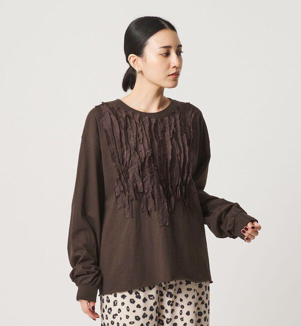 BEAUTY&YOUTH UNITED ARROWS「【WEB限定】＜dahl&rsquo;ia＞リメイク ロングスリーブ カットソー」|Tシャツ・カットソー|