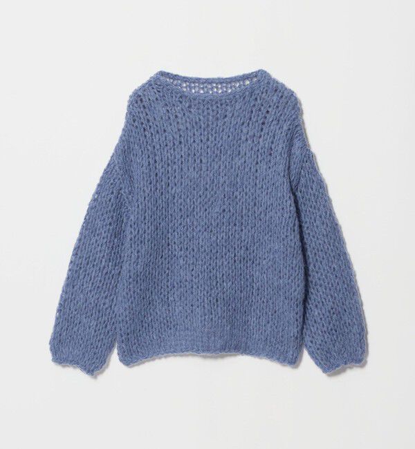 BEAUTY&YOUTH UNITED ARROWS「ウールナイロンモヘヤ ルーズ ニットプルオーバー」|ニット・セーター|COBALT