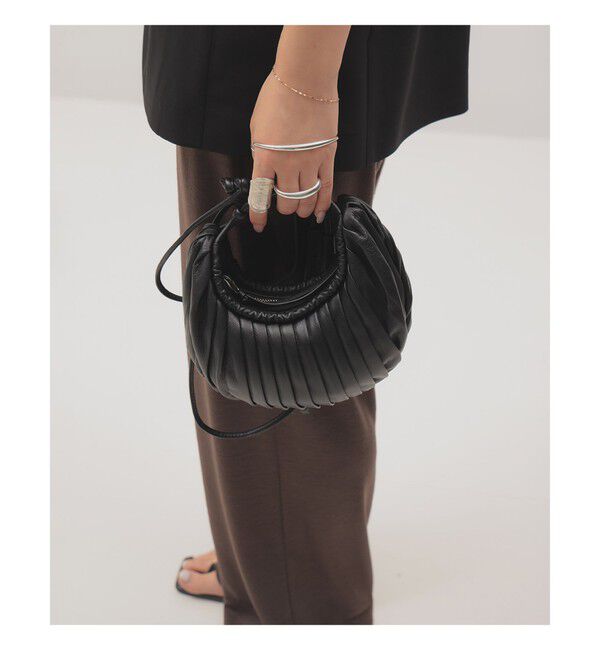 BEAMS SELECTION for WOMEN「BOGKI / リブル クロス ボディ バッグ」|トートバッグ|BLACK