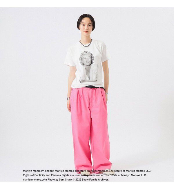 BEAMS SELECTION for WOMEN「【別注】GOOD ROCK SPEED / Monroe / Photo Tシャツ」|Tシャツ・カットソー|