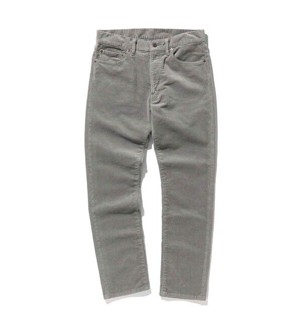 BEAMS PLUS「BEAMS PLUS / 5ポケット テーパード コーデュロイ パンツ」|その他|LT.GREY