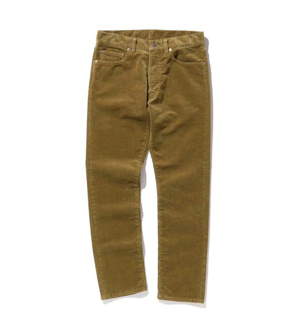 BEAMS PLUS「BEAMS PLUS / 5ポケット テーパード コーデュロイ パンツ」|その他|BEIGE