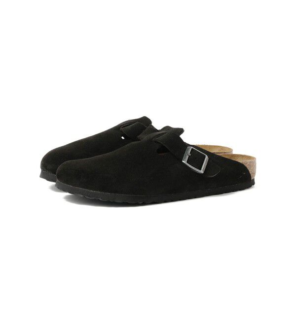 BEAMS「BIRKENSTOCK / Boston BLACK」|サンダル|BLACK