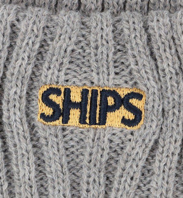 SHIPS KIDS「SHIPS KIDS:フェイクファー フラップ ワッチ」|ニット帽|