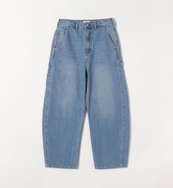 SHIPS any「〈洗濯機可能〉コクーンペインター デニムパンツ［SHIPS any DENIM］」|デニム|