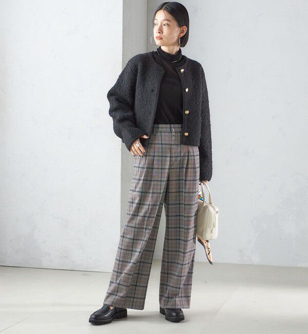 SHIPS for women「〈手洗い可能〉メタル釦 パイル ジャケット」|その他|