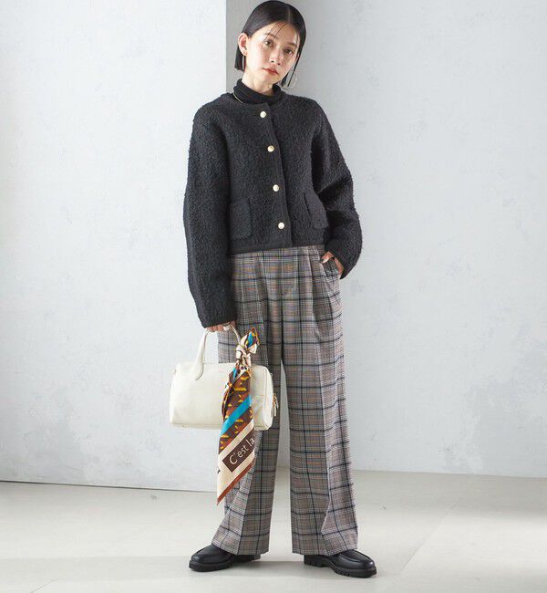 SHIPS for women「〈手洗い可能〉メタル釦 パイル ジャケット」|その他|