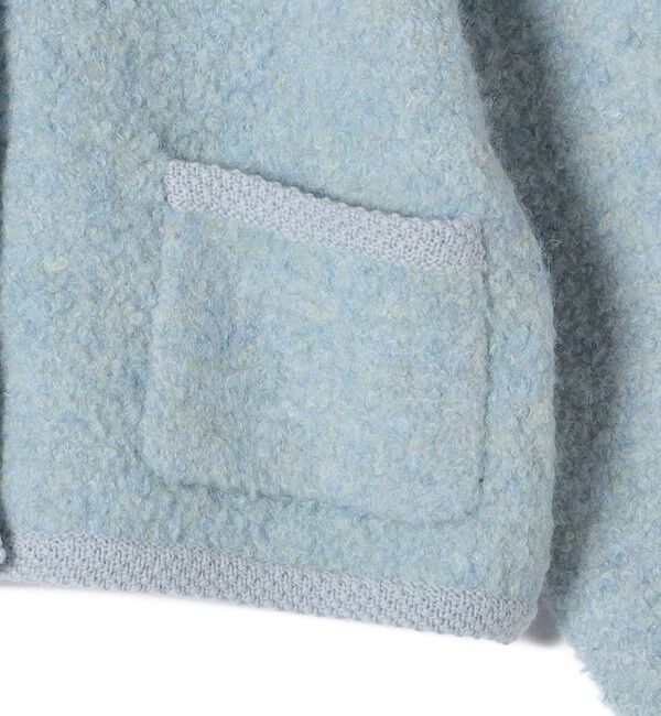SHIPS for women「〈手洗い可能〉メタル釦 パイル ジャケット」|その他|