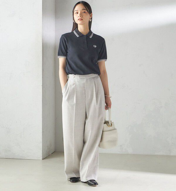 SHIPS for women「FRED PERRY:G3600 TWIN TIPPED SHIRTS」|ポロシャツ|