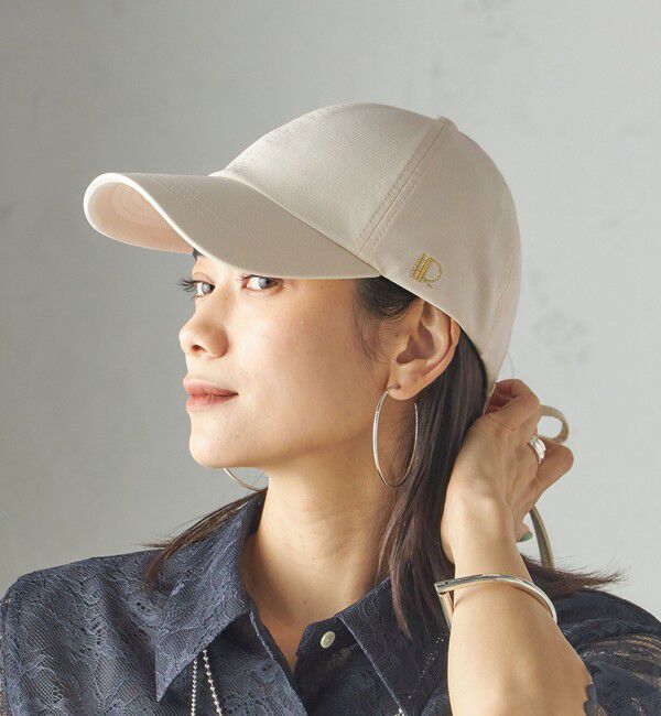 SHIPS for women「Revis.:〈UVカット/撥水〉リボン キャップ」|キャップ・キャスケット|