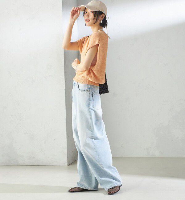 SHIPS for women「Revis.:〈UVカット/撥水〉リボン キャップ」|キャップ・キャスケット|