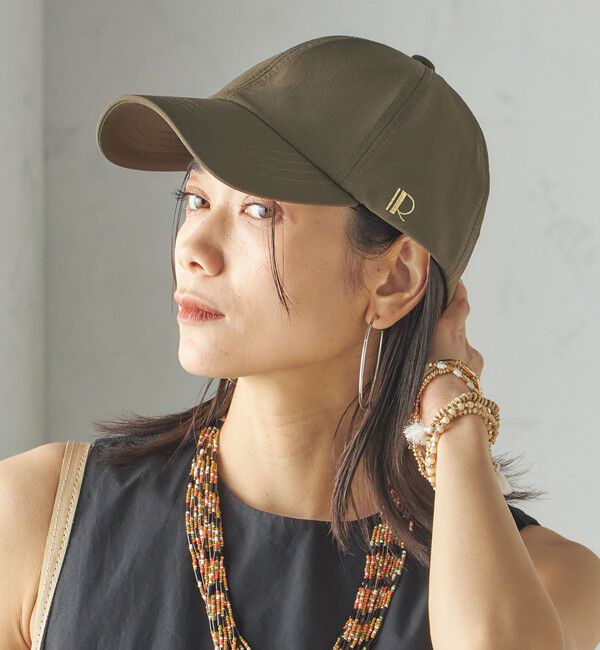 SHIPS for women「Revis.:〈UVカット/撥水〉リボン キャップ」|キャップ・キャスケット|
