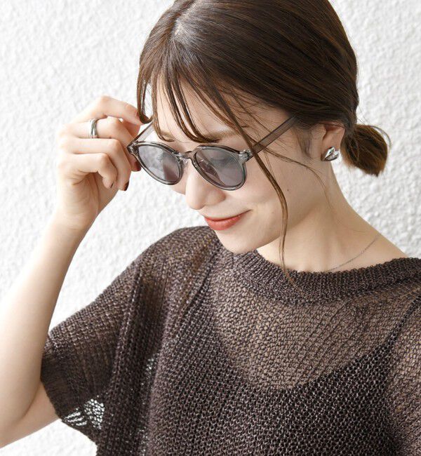 SHIPS any「SHIPS any: クラウンパント UVカット サングラス 26SS」|サングラス|グレー
