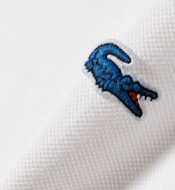 SHIPS any「《一部追加予約》【SHIPS any別注】LACOSTE:〈洗濯機可能〉ピケ クルーネック ロンT 26AW」|Tシャツ・カットソー|