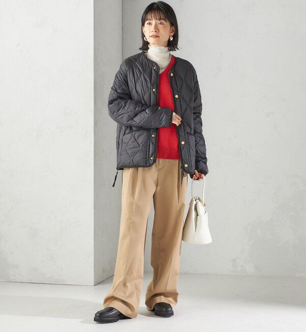 SHIPS for women「【SHIPS別注】TAION:〈手洗い可能〉リブ マルチ WAY ダウン ジャケット」|ダウン|