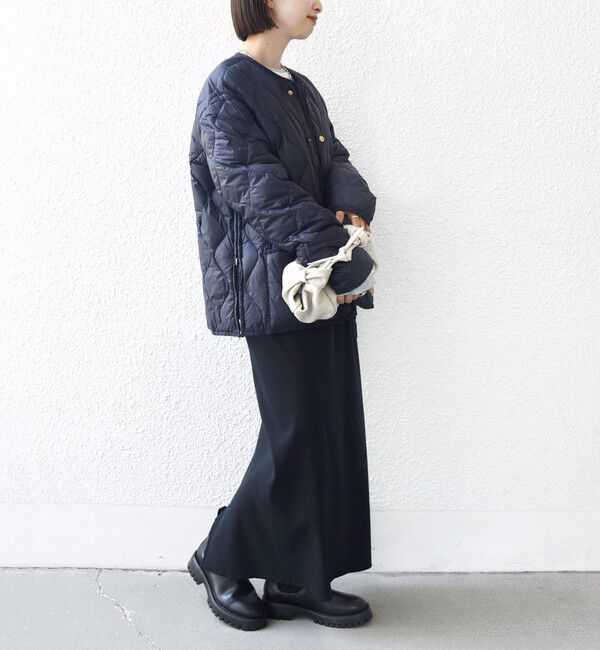 SHIPS for women「【SHIPS別注】TAION:〈手洗い可能〉リブ マルチ WAY ダウン ジャケット」|ダウン|