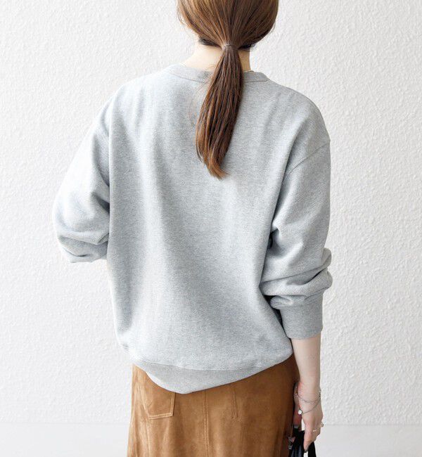 SHIPS any「【SHIPS any別注】THE KNiTS:〈洗濯機可能〉ロゴ プリント スウェット」|Tシャツ・カットソー|