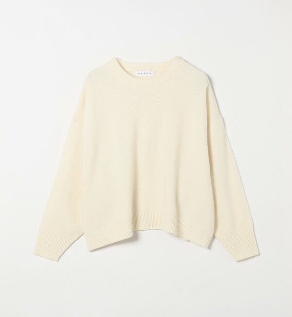 quaranciel「《一部追加予約》〈手洗い可能〉AQUA カシミヤ ミックス ドルマン ニット」|ニット・セーター|