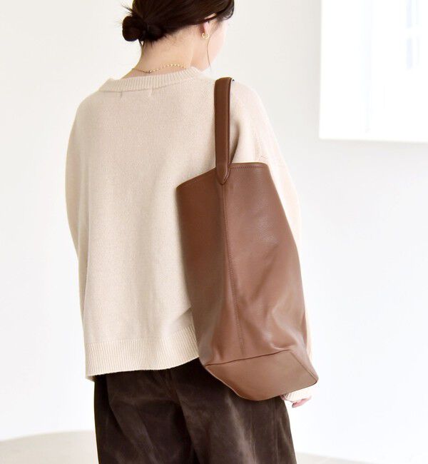 quaranciel「《一部追加予約》〈手洗い可能〉AQUA カシミヤ ミックス ドルマン ニット」|ニット・セーター|