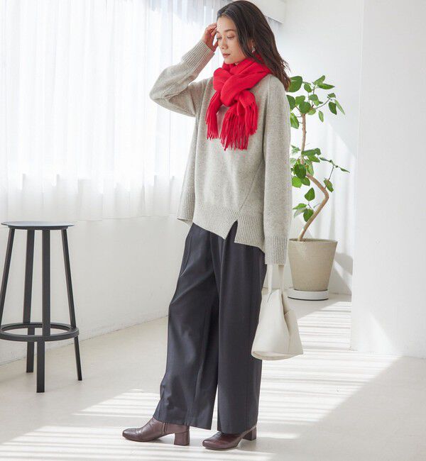 SHIPS for women「ウール カシミヤ ウォッシャブル ストール」|ストール|