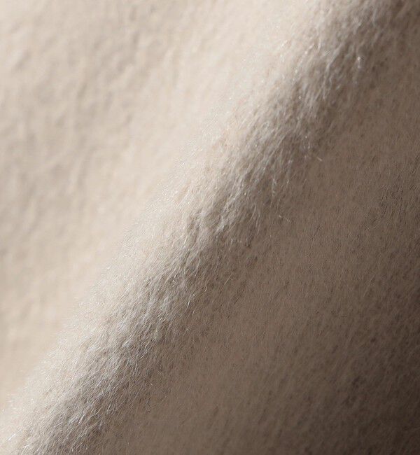 quaranciel「quaranciel: PURE WOOL ダブルブレスト テーラード ハーフ コート」|ピーコート|