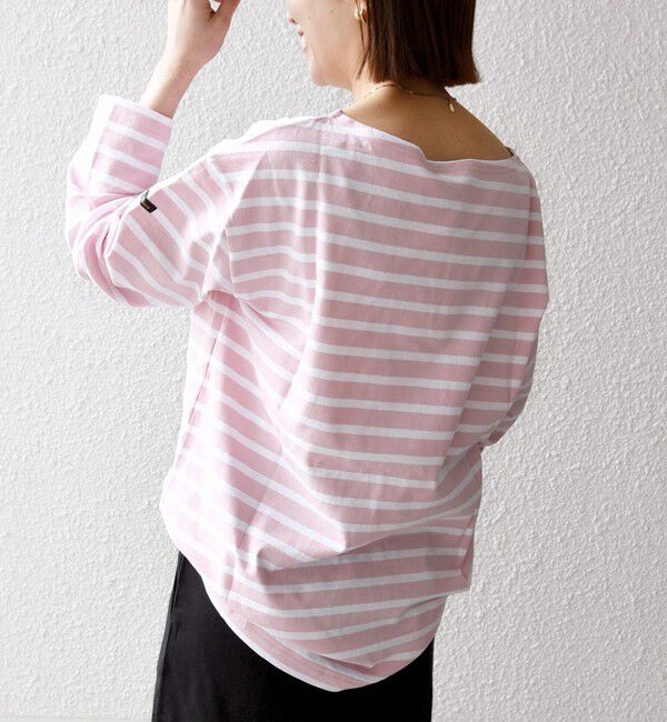 SHIPS any「Le minor:〈洗濯機可能〉ボーダー ロング スリーブ TEE」|Tシャツ・カットソー|