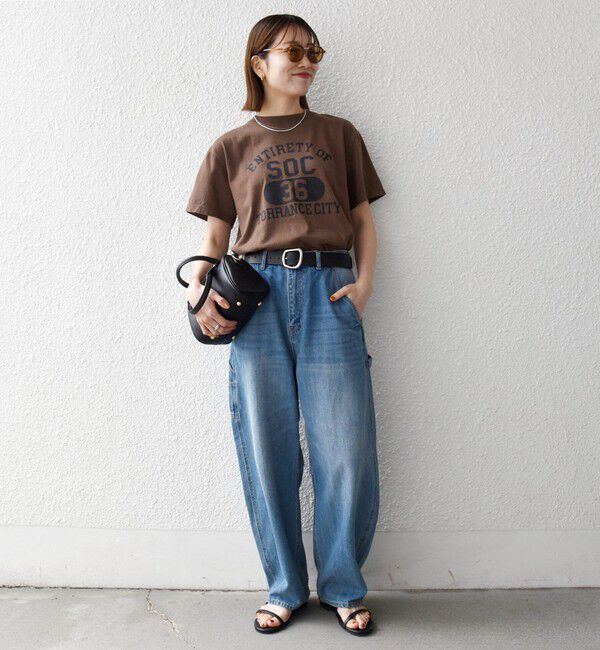 SHIPS any「GULFCOAST SPORTSWEAR:〈洗濯機可能〉ヴィンテージ ライク グラフィック TEE」|Tシャツ・カットソー|