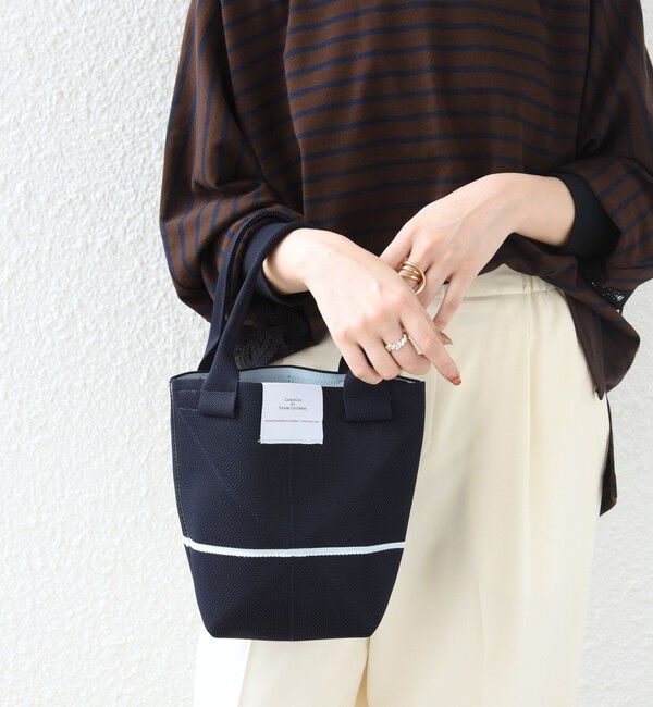 SHIPS for women「【WEB限定】George Cinq: ORIGAMI BAG（S）」|ショルダー・メッセンジャー|ネイビー