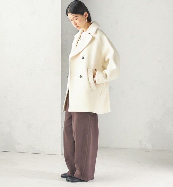 SHIPS for women「《一部追加予約》【一部SHIPS別注】TICCA: Pコート 26AW」|ピーコート|