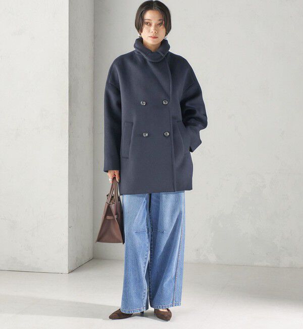 SHIPS for women「《一部追加予約》【一部SHIPS別注】TICCA: Pコート 26AW」|ピーコート|