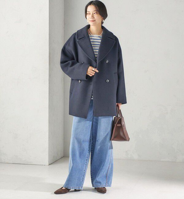 SHIPS for women「《一部追加予約》【一部SHIPS別注】TICCA: Pコート 26AW」|ピーコート|