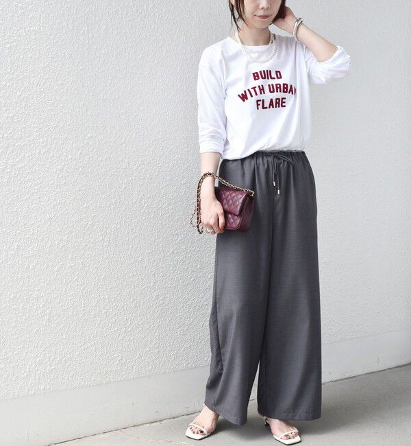 SHIPS Colors 「《追加予約》〈手洗い可能〉26AW フロッキー ロゴ TEE（ロンT）◆」|Tシャツ・カットソー|