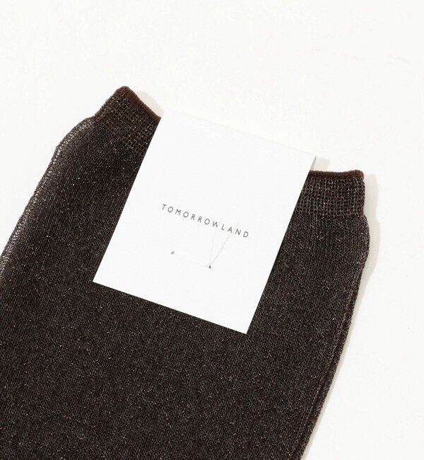 TOMORROWLAND GOODS「TOMORROWLAND HIGH シアーソックス」|ソックス|