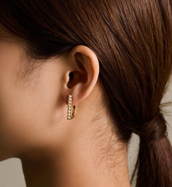 TOMORROWLAND GOODS「【別注】januka Pearl イヤリング」|イヤリング|