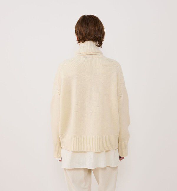 GALERIE VIE「ファインウール タートルネックプルオーバー」|ニット・セーター|