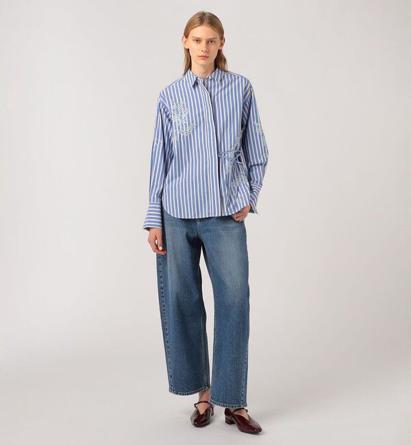 TOMORROWLAND BUYING WEAR「【別注】ne Quittez pas BLACK Cache-coeur シャツ」|シャツ・ブラウス|