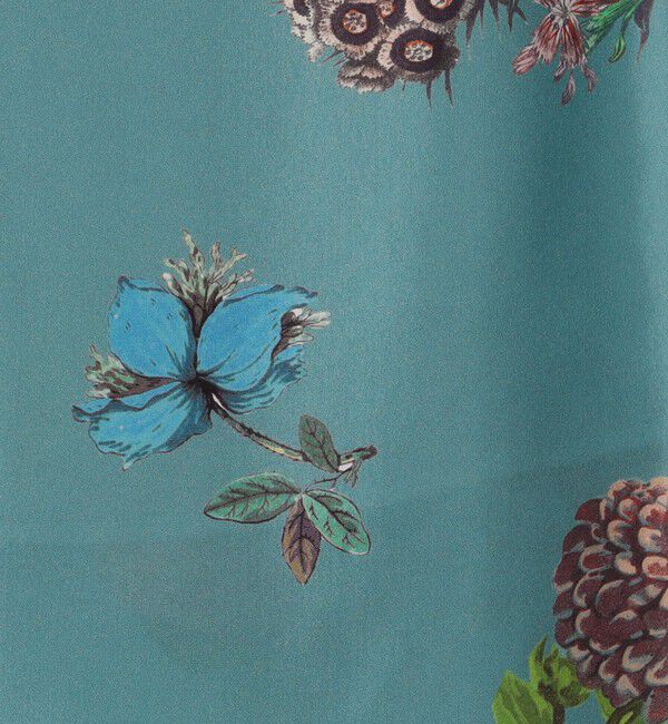 CABaN「シルク BOUQUETプリント キャミソールワンピース」|ワンピース|