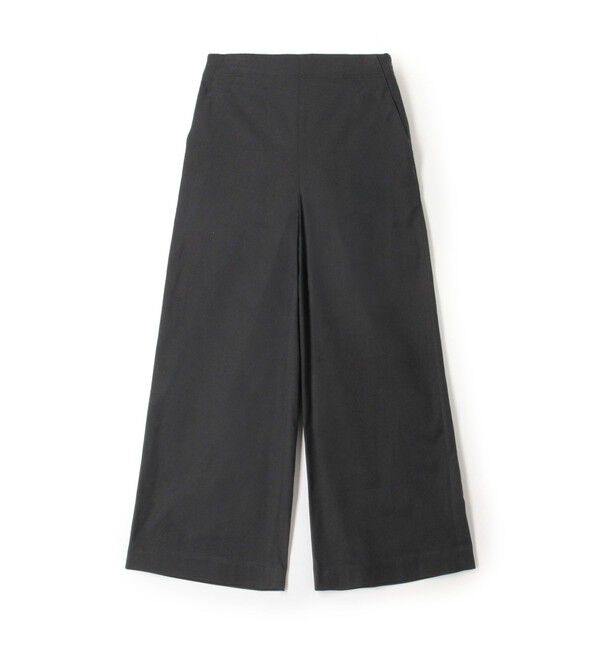 MACPHEE「コットンレーヨンリネンストレッチ ストレートパンツ」|その他|17 チャコールグレー