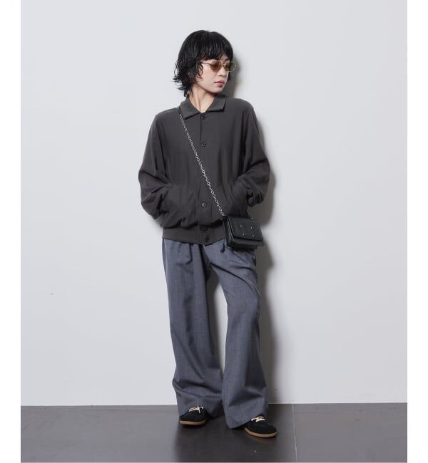  「SWEAT BLOUSON：カーディガン」|カーディガン|