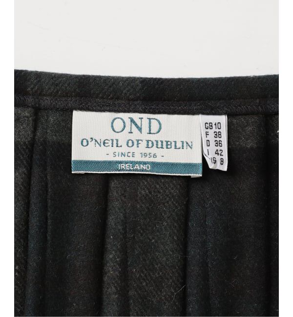  「O'NEIL OF DUBRIN 別注 FrontPleated FashionLong[SIZE10]：スカート」|スカート|