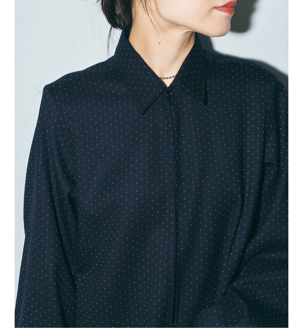  「《予約》WOOL DOT SKIPPER DRESS：ワンピース」|ワンピース|