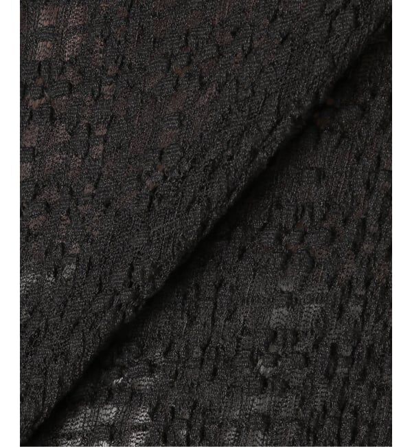  「《予約》STRETCH LACE HIGH NECK TOP：カットソー」|Tシャツ・カットソー|