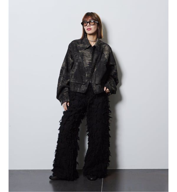  「TAAKK SHAGGY DENIM PANTS TA26AW-PT338：パンツ」|デニム|