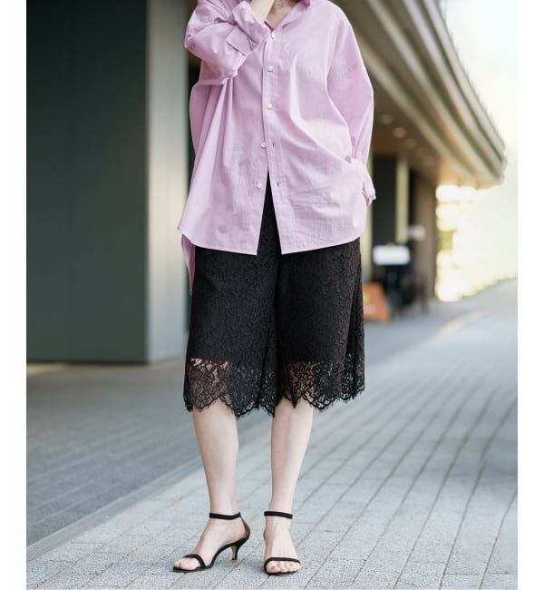 VERMEIL par iena「《追加2》リバーレースショートパンツ」|その他|