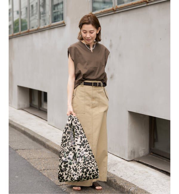 VERMEIL par iena「《追加2予約》VERMEIL レオパードエコバッグMedium」|その他|