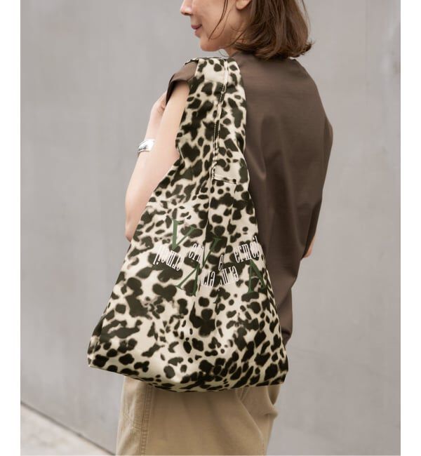 VERMEIL par iena「《追加2予約》VERMEIL レオパードエコバッグMedium」|その他|