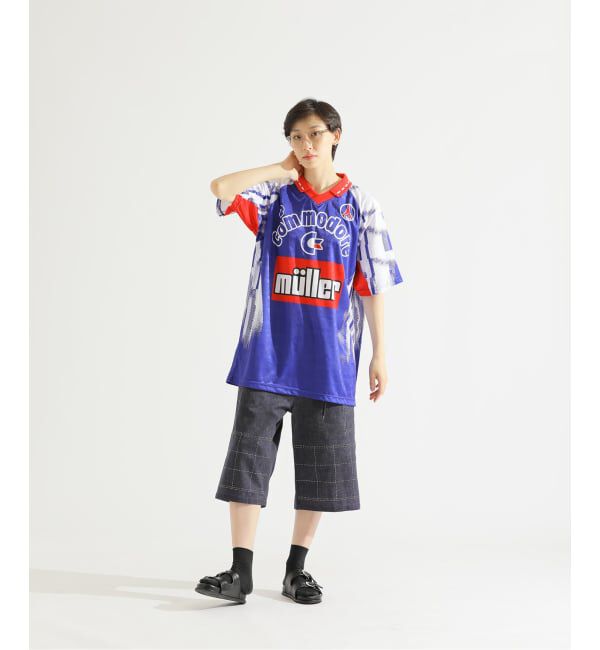 Paris Saint-Germain「【Poggy &times; Paris Saint-Germain】DEAR PSG PRINTED BAGGY SHORTS」|デニム|