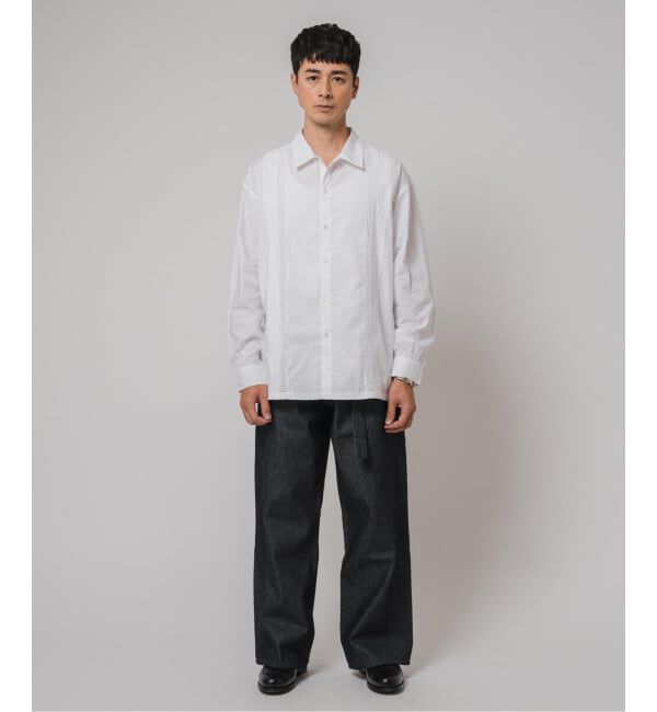 EDIFICE「LEVI&rsquo;S(R)/リーバイス(R) 別注 TWISTED BELTED デニムパンツ (L30)」|デニム|