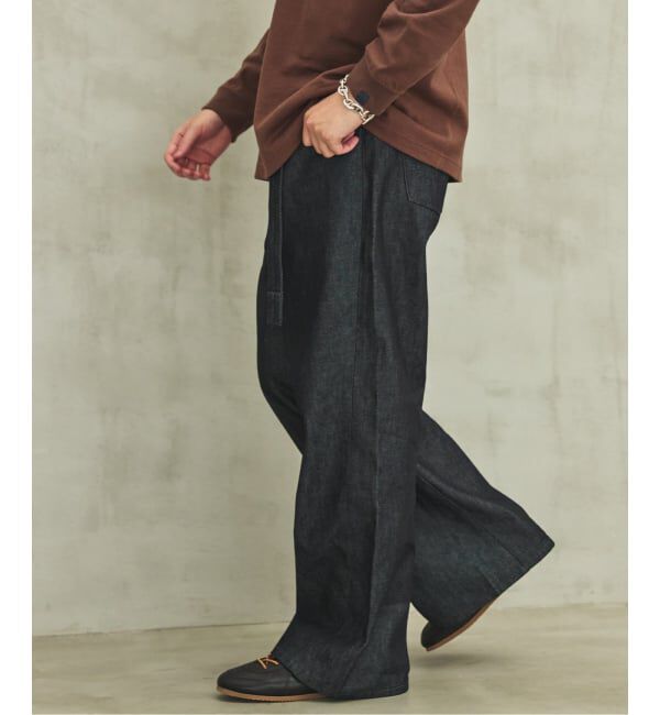 EDIFICE「LEVI&rsquo;S(R)/リーバイス(R) 別注 TWISTED BELTED デニムパンツ (L30)」|デニム|
