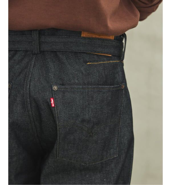 EDIFICE「LEVI&rsquo;S(R)/リーバイス(R) 別注 TWISTED BELTED デニムパンツ (L30)」|デニム|